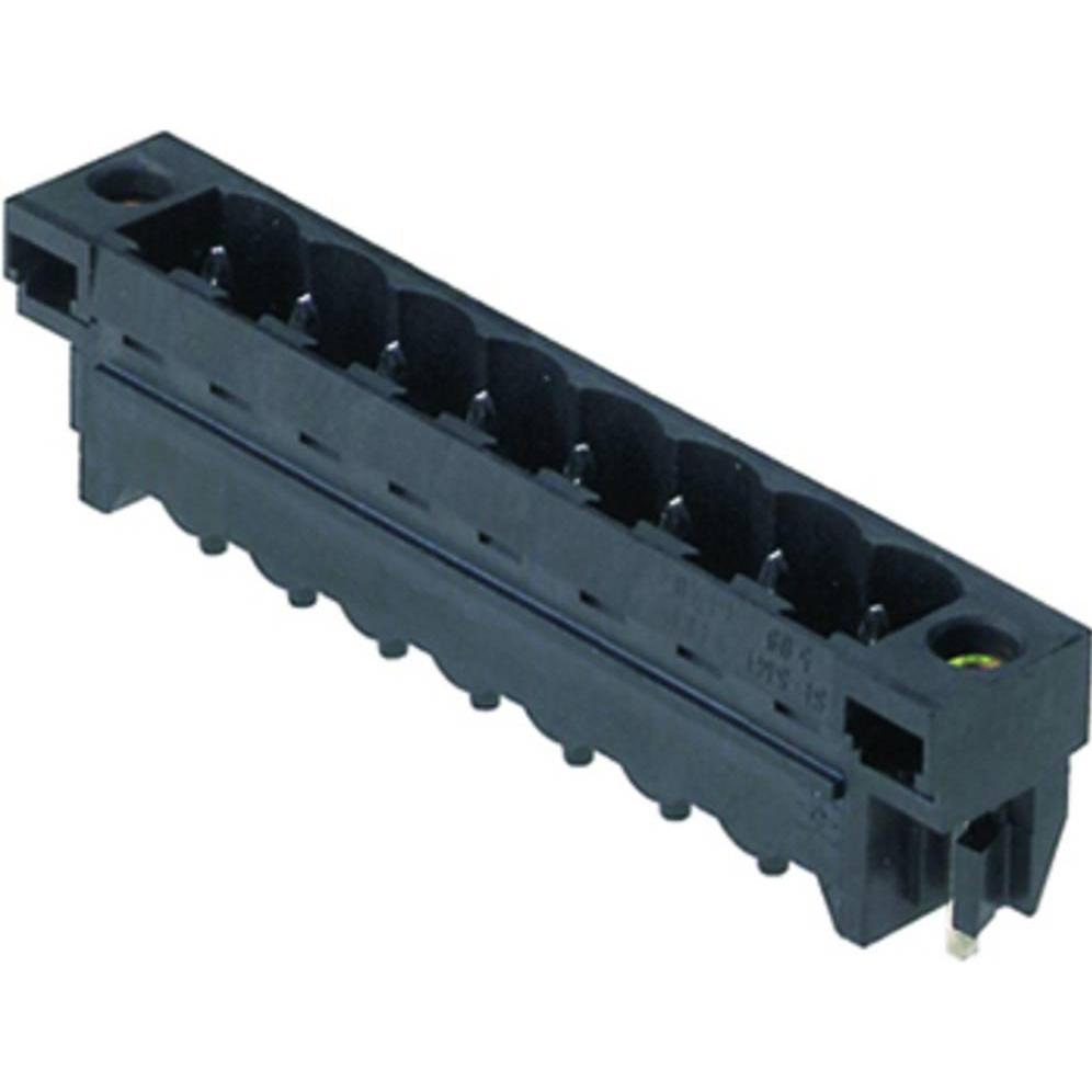 Weidmüller Stiftgehäuse-Platine BL/SL 5.00 Polzahl Gesamt 10 Rastermass: 5 mm 184, Cavo + Spina elettrica, Nero
