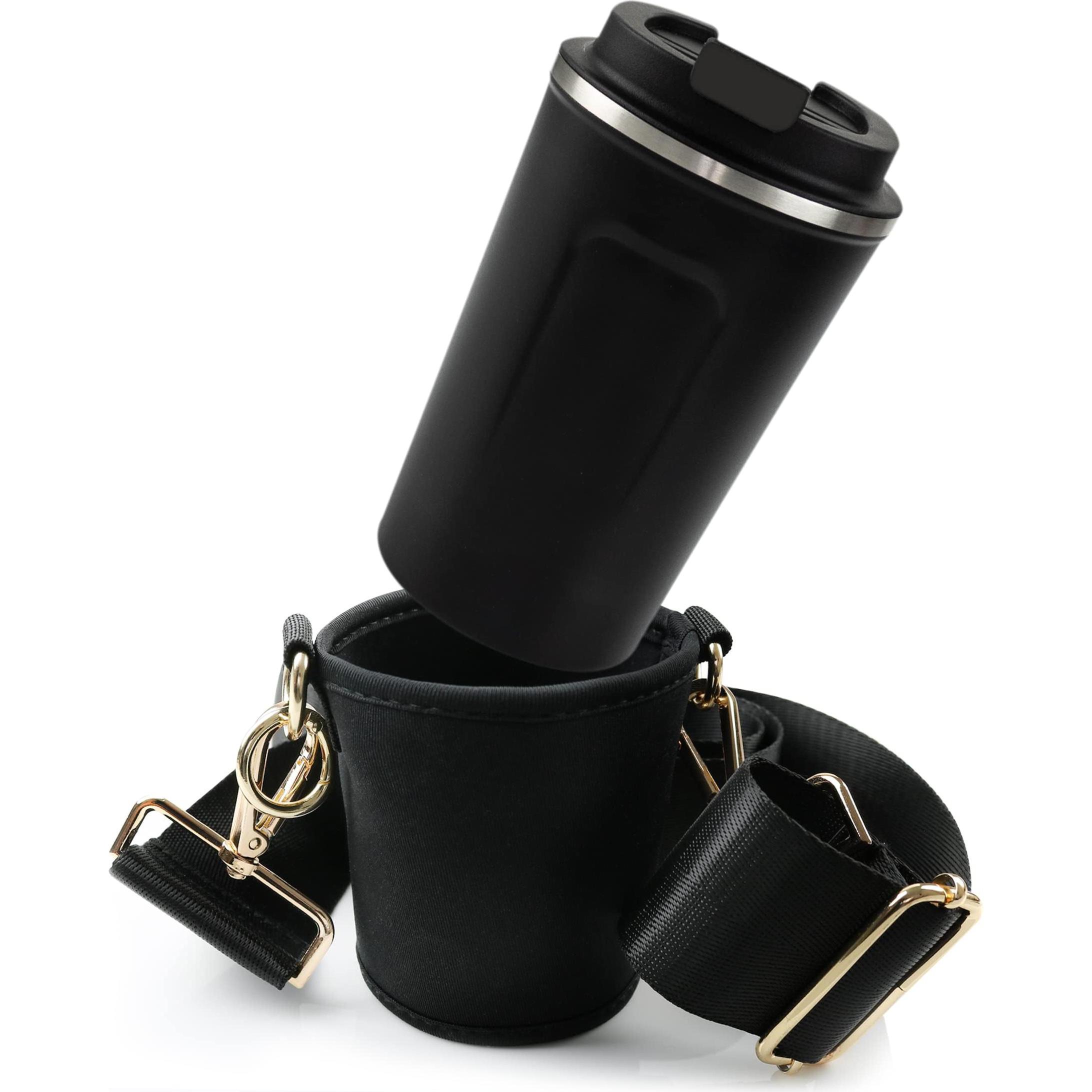 100 Stück Einwegbecherhalter Mit Griff - Praktische Transporttaschen Für Heiß- Und Kaltgetränke (16x26cm)