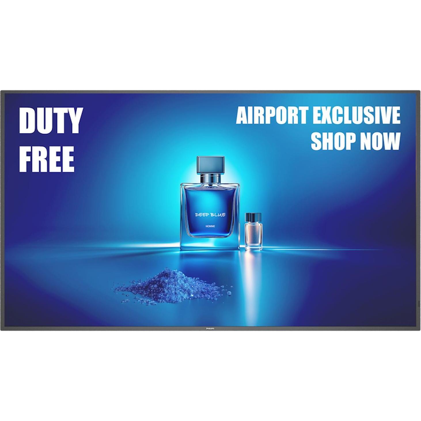 Philips Public Display 55BDL6017P/00 54.6 ", Bildschirmdiagonale (3840 x 2160 Pixel, 54.60"), Digita