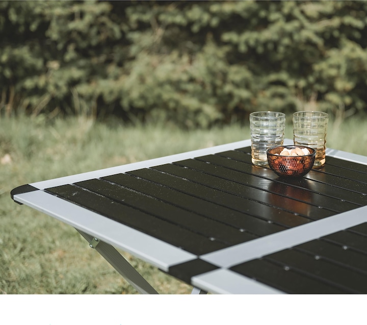 Produktbild Easy Camp Camping-Tisch Aspen Table L 540033 (aluminium/schwarz, Modell 2025)