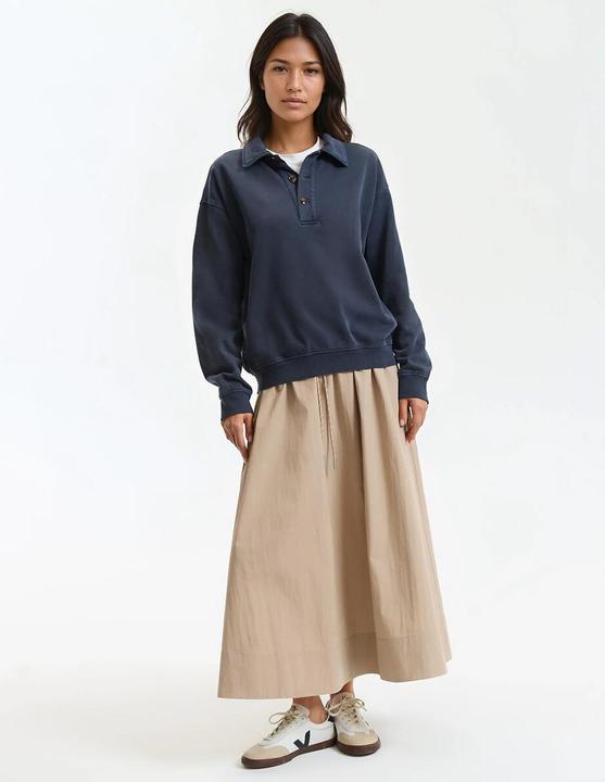 Produktbild BlockX Sweatshirt mit Polokragen (XL)