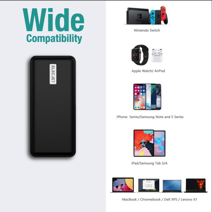 Image du produit Elecjet PowerPie P20 (20000 mAh, 45 W, 74 Wh)