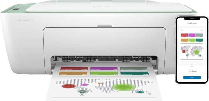 HP DeskJet 2724 (Tintenpatrone, Farbe)