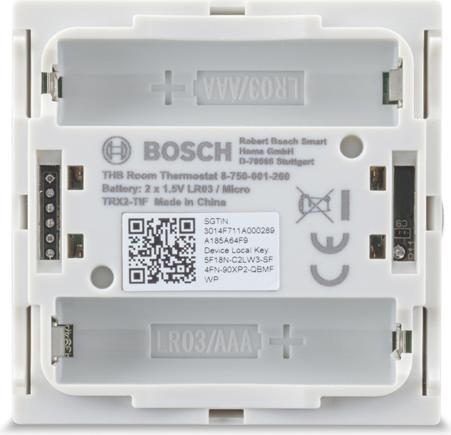 Produktbild Bosch Hausgeräte Smart Home Raumthermostat