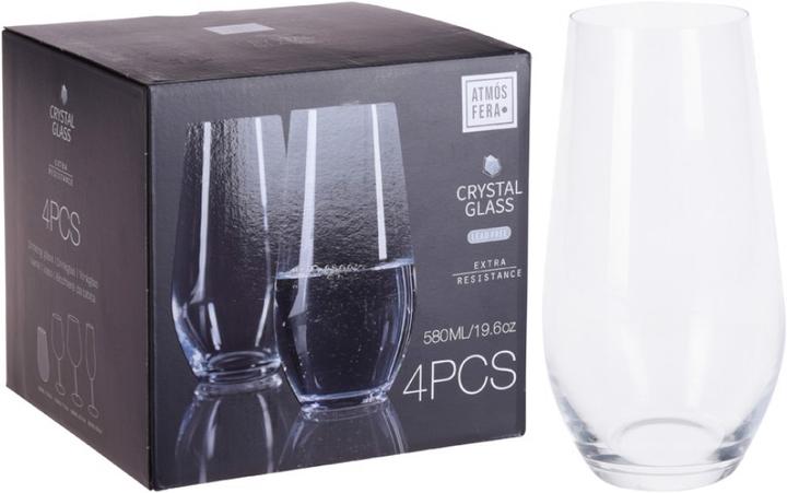 Immagine prodotto Fs-Star Vetro da bere (0.58 l, 4x)