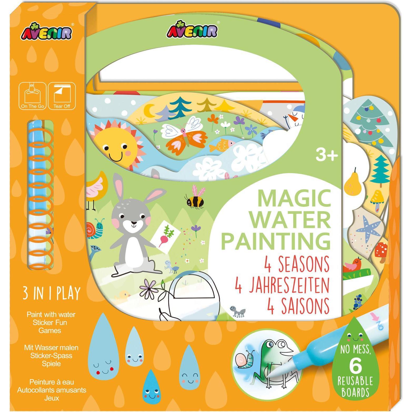 Avenir Ausmalspiel Jahreszeiten