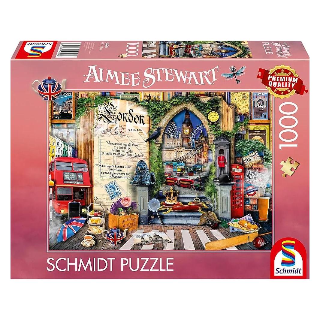 Schmidt Spiele 58606 puzzel Legpuzzel 1000 stuk(s) Stad