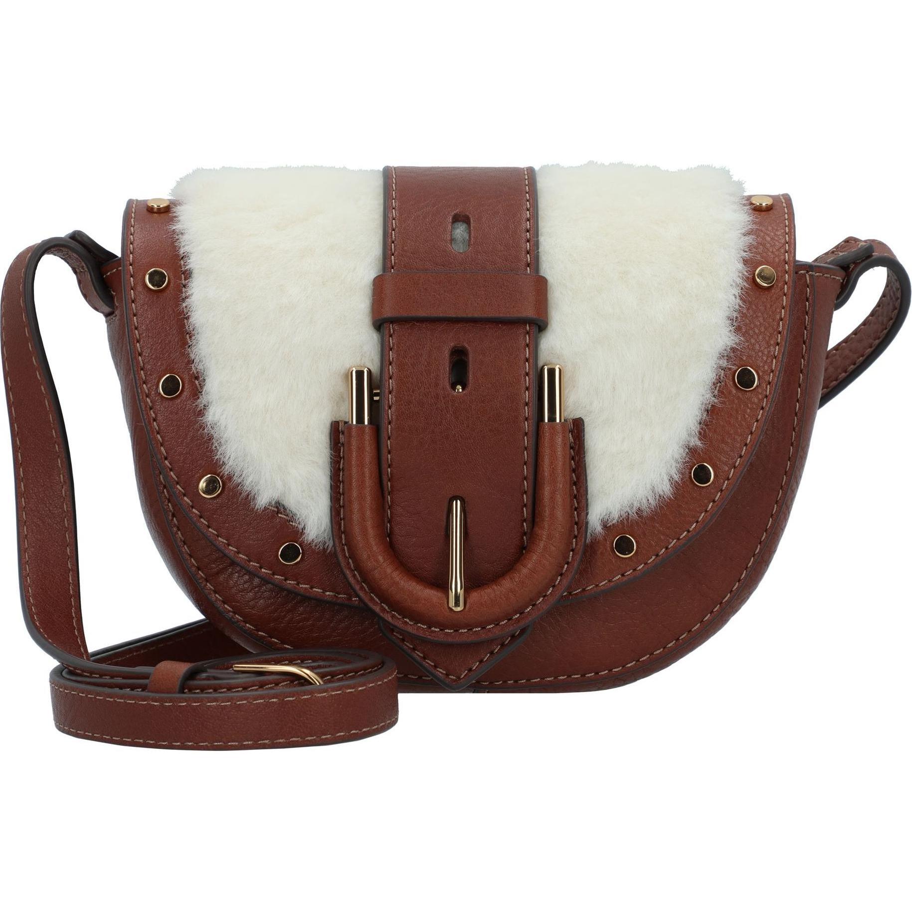 Fossil, Handtasche, Harwell Umhängetasche Leder 18 cm, Braun