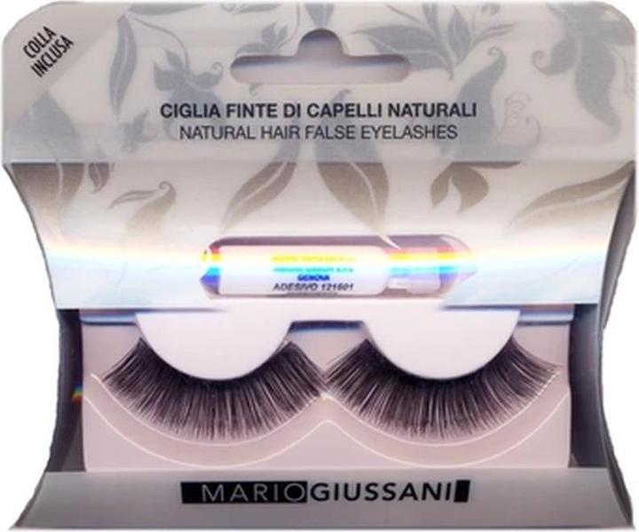 Image du produit Gabor Cosmetics Mario Giussani Natural Hair False Eyelashes - Black (Cils artificiels)