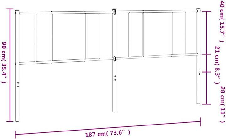 Image du produit VidaXL Sulo (187 x 3 x 90 cm)