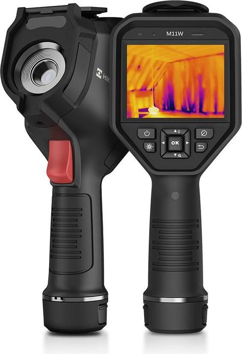 Actual product image Hikmicro M11W Thermal imaging camera -20 to +550 °C 192 x 144 pixels 25 Hz WiFi, touch (Hand-held thermal imaging camera)