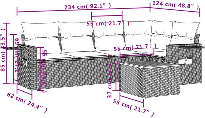 Produktbild vidaXL Mira