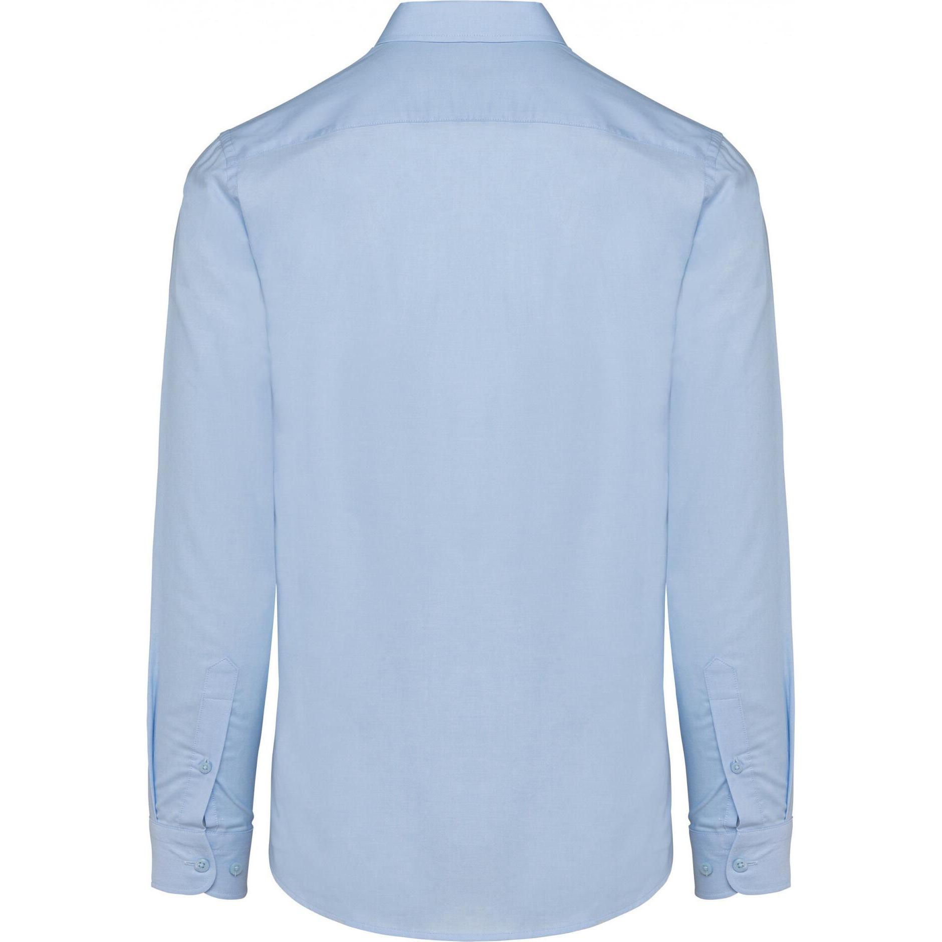Thumbnail - Kariban, Herren, Hemd, Oxford, Blau, (M)