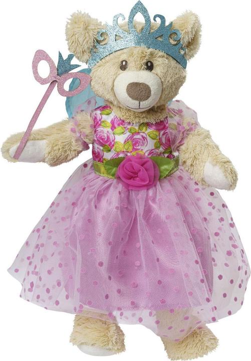 Actual product image Heless "Princess Lillifee" doll's dress with glitter crown and eye mask, 3-piece, size 35-45 cm