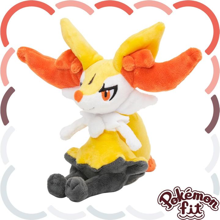 Actual product image Pokémon Braixen Sitting Cuties Plush - 19.5 cm (19.50 cm)