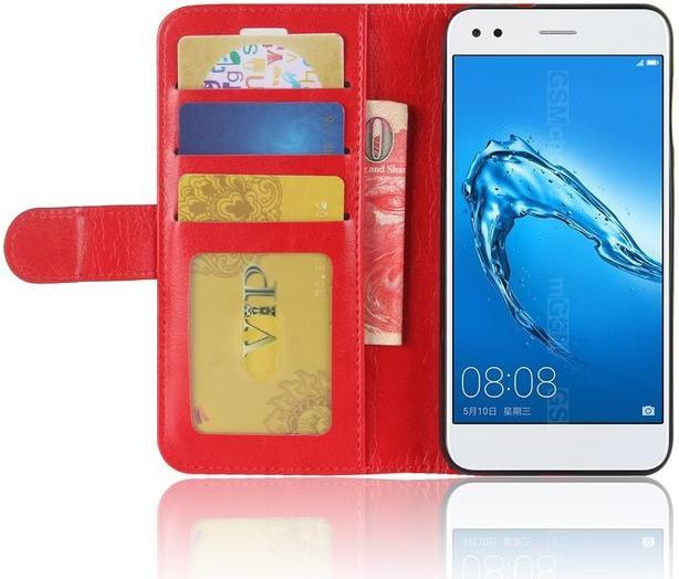 Actual product image MU Classic Crazy Horse Leather Cover (Huawei Y6 Pro (2017))