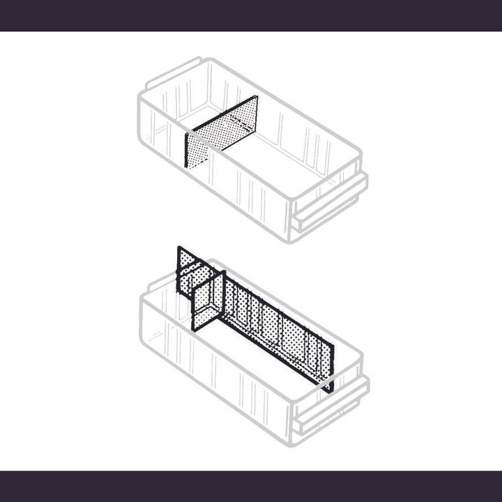 Produktbild Raaco Trennwand 150-01