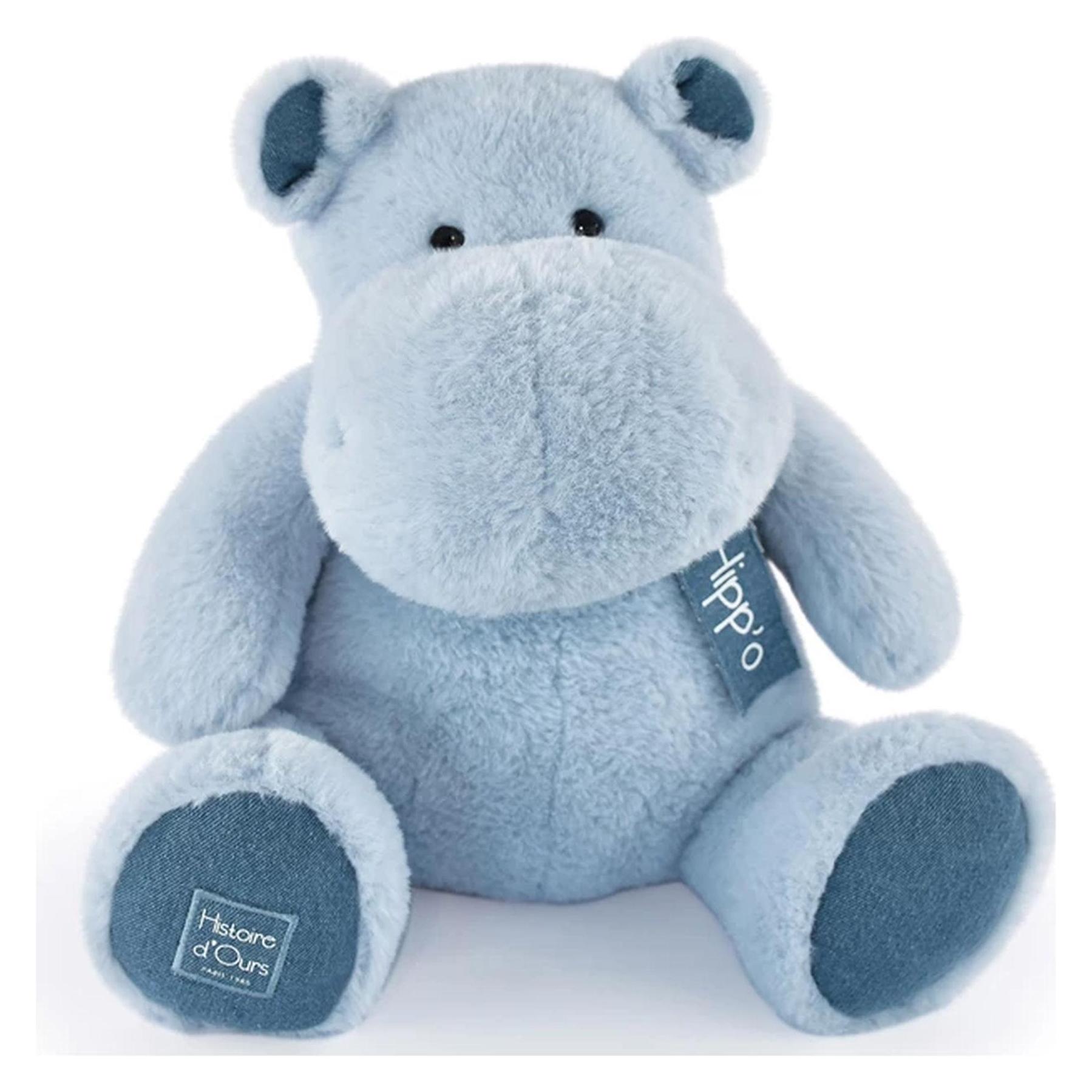 Doudou Et Compagnie Nijlpaard Blue Jeans (40 cm)