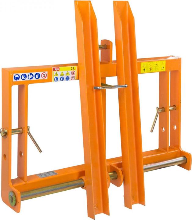 Image du produit Dema Traktor Kleintraktor Palettengabel für 300 kg Kat 1 Heck / Frontanbau Dreipunkt