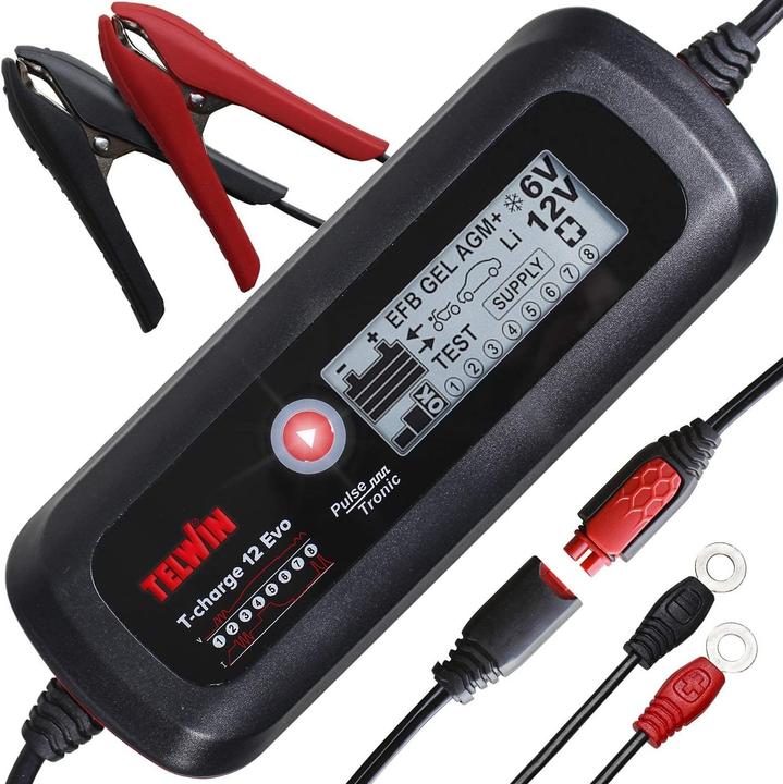 Actual product image Telwin T-Charge 12 Evo (12V, 4 A)
