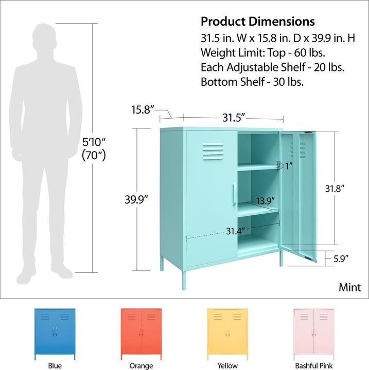 Actual product image Novogratz Cache (80 x 40 cm)