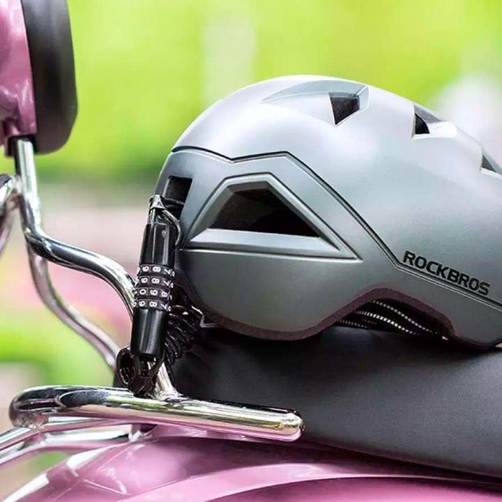Image du produit Rockbros Antivol de vélo T609 avec combinaison de 1,5 m - noir