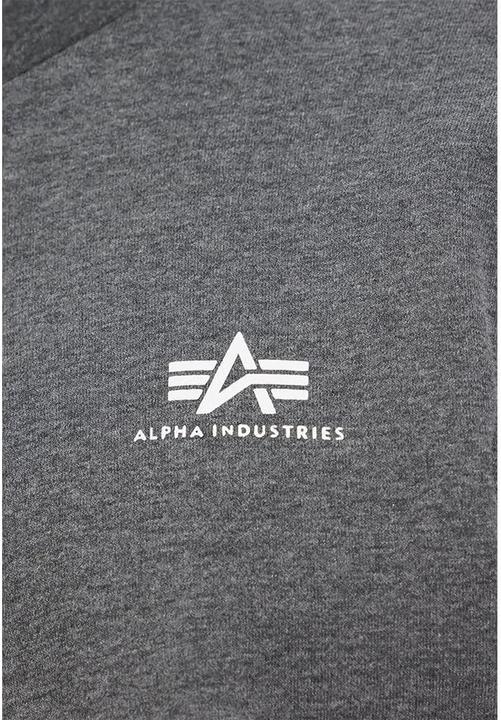 Produktbild Alpha Industries SL met halve rits voor heren Charcoal Heather/White (M)