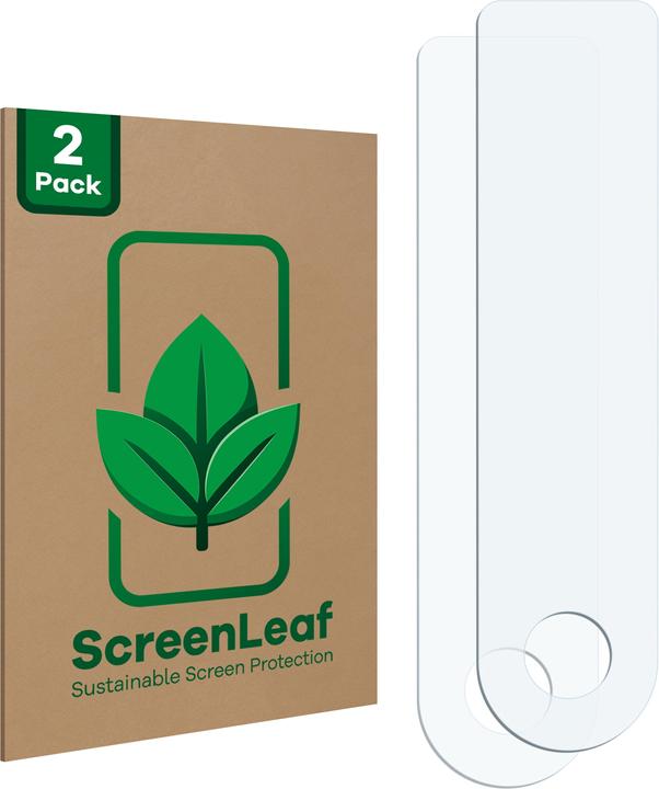 Actual product image ScreenLeaf Protective film sustainable screen protector screen protector film clear transparent