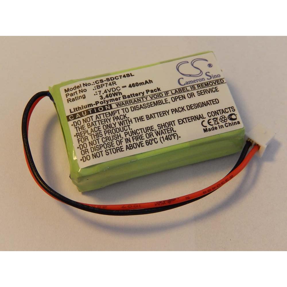 XCell Li-Polymer-Akku - 460mAh (7.4V) - für Hundehalsband Hunde-Trainer wie Dogtra BP74R (1 Stk., 460 mAh), Batterien + ...