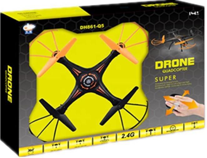 Actual product image No Name TOY DRONE 28CM DH861-Q5 (Children's drone)