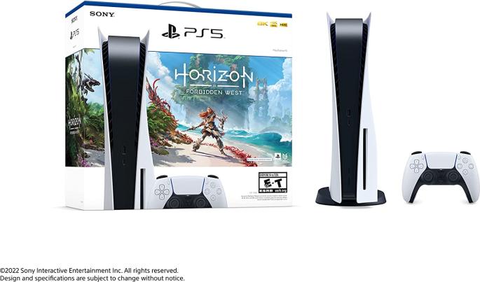 Productafbeelding Sony Console Playstion 5 Bluray 825GB Horizon Forbiden West Hard Bundle