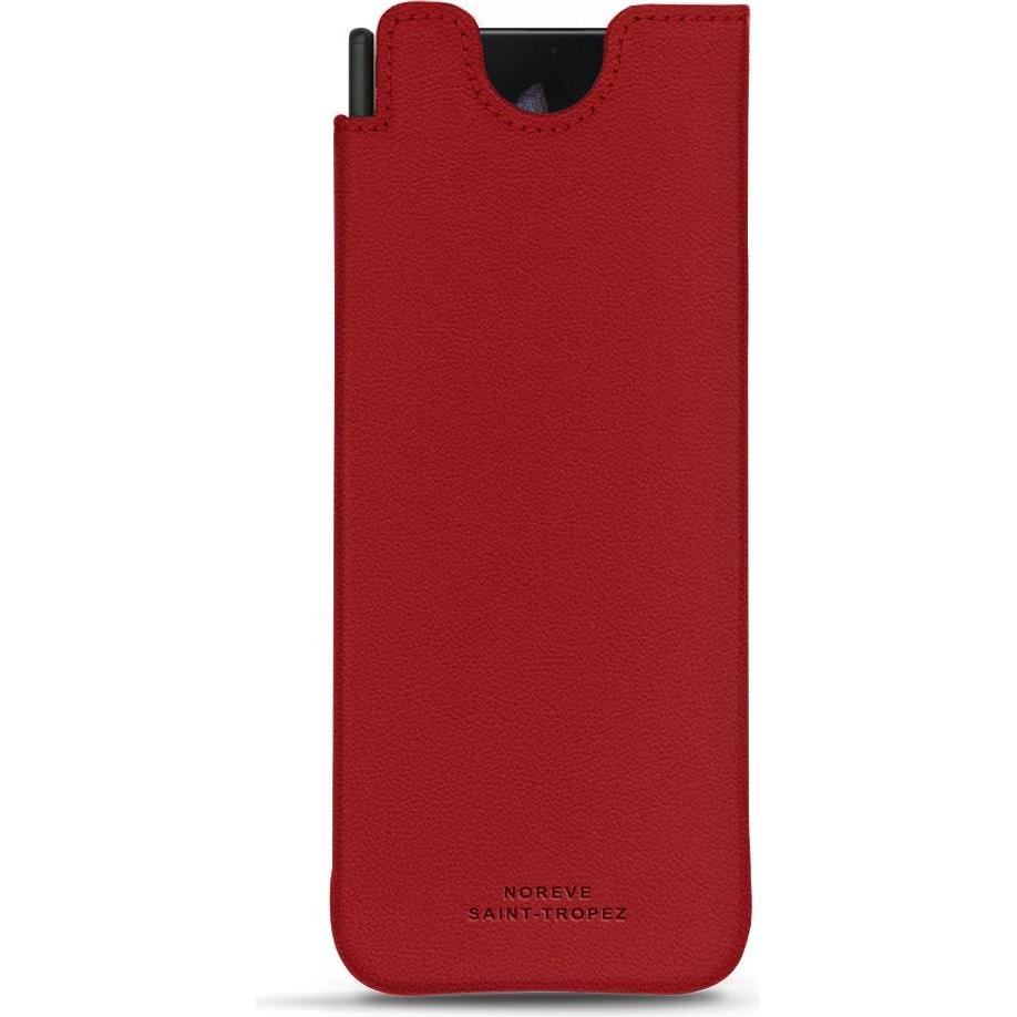 Noreve Lederschutzhülle (Samsung Galaxy Z Fold3), Smartphone Hülle, Rot