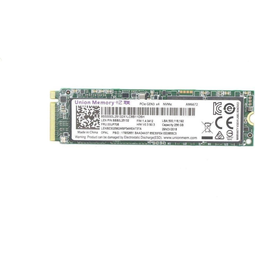 Lenovo WV4 M.2 2280 256GB OPAL2.0 PCIe NVMe SSD Samsung PM98 (256 GB, M.2 2280), SSD