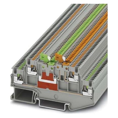 Phoenix Contact Knife discon terminal block 9A grey, Elektronikkabel + Stecker, Grau