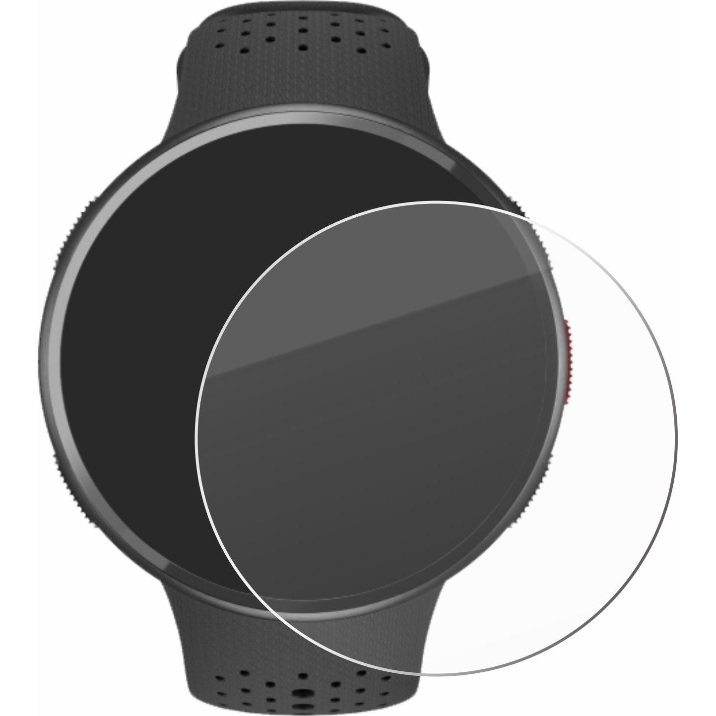 Thumbnail - Savvies Panzerglas Hartglas Displayschutz, Smartwatch Schutzfolie, Transparent