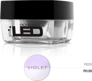Produktbild Silcare High Light Led Gel Medium-Knelt Uniphase Gel Is Violet 15G