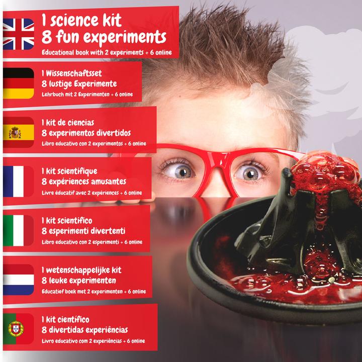 Produktbild Science4you Vulkan Experiment für Kinder ab 8 Jahren - Tischvulkan für Kinder: Bauen Sie Ihren Vulkanausbruch -
