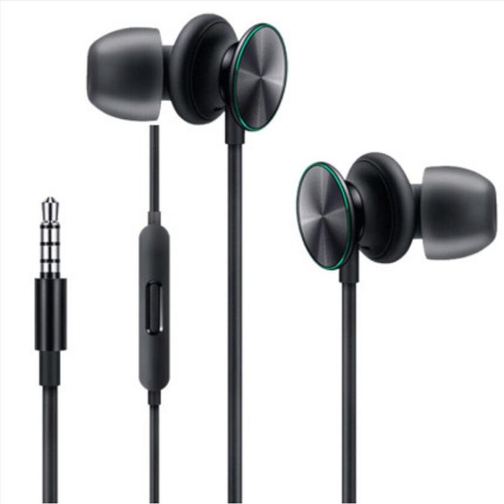 Actual product image OPPO MH151 In-Ear Headphones - Grey (No noise cancelling, Cable)