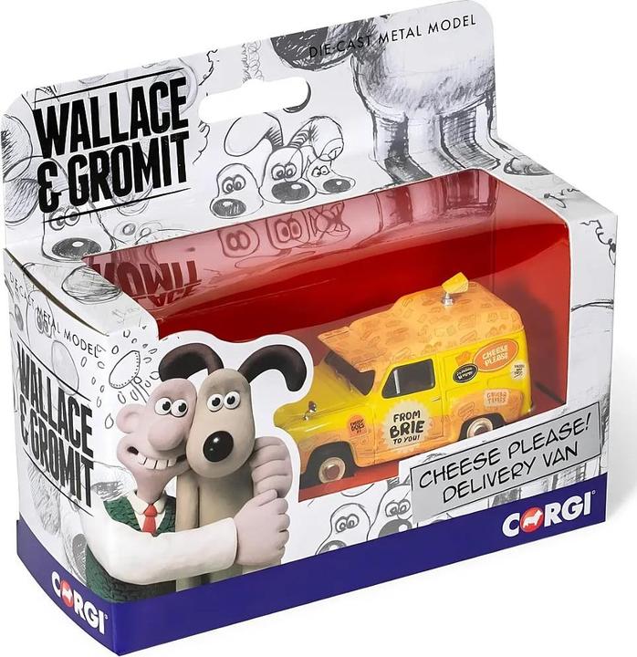 Produktbild Corgi Wallace & Gromit Austin A35 Van - Cheese Please! Delivery Van
