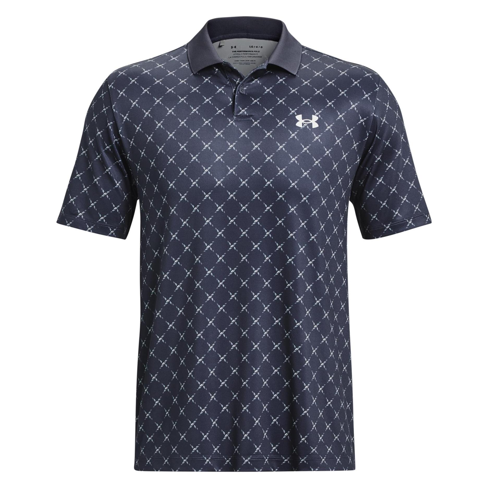 Under Armour, Herren, Sportshirt, Fitnesspolo Ua Performance 3.0 (M), Grau, M