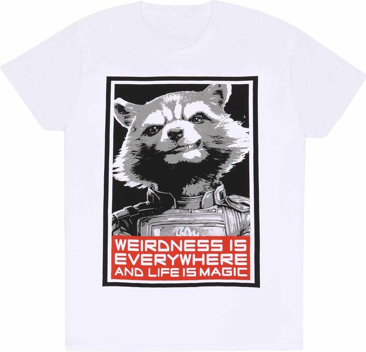 Produktbild Guardians of the Galaxy Erwachsene Rocket Raccoon TShirt (M)