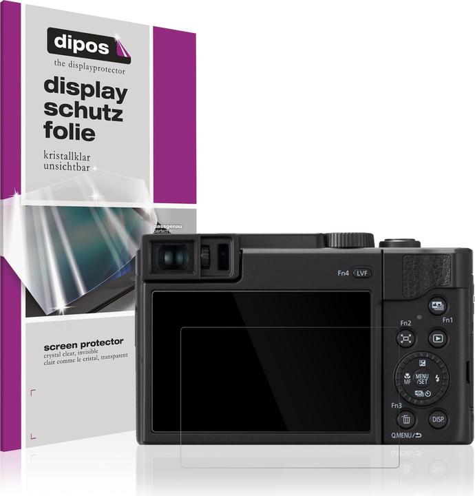 Produktbild Dipos Schutzfolie Klar für Panasonic Lumix DC-S1RII (Displayschutz)