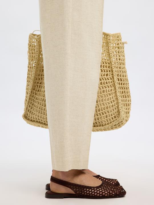 Immagine prodotto Selected High Waist Barrel Fit Hosen (34)