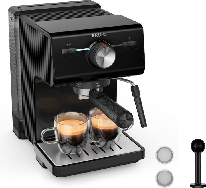Krups XP381810 Authentic, black