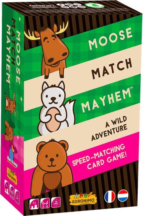 Produktbild Geronimo Games Kartenspiel Moose Match Mayhem
