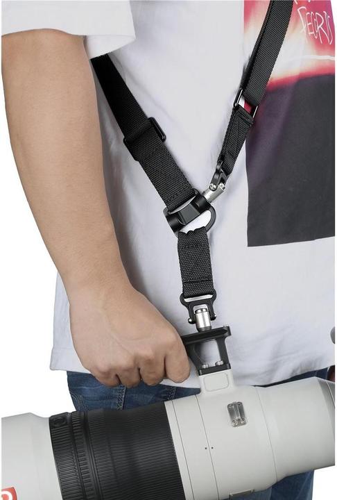 Actual product image Leofoto SP-01 with QD connection (Shoulder strap)
