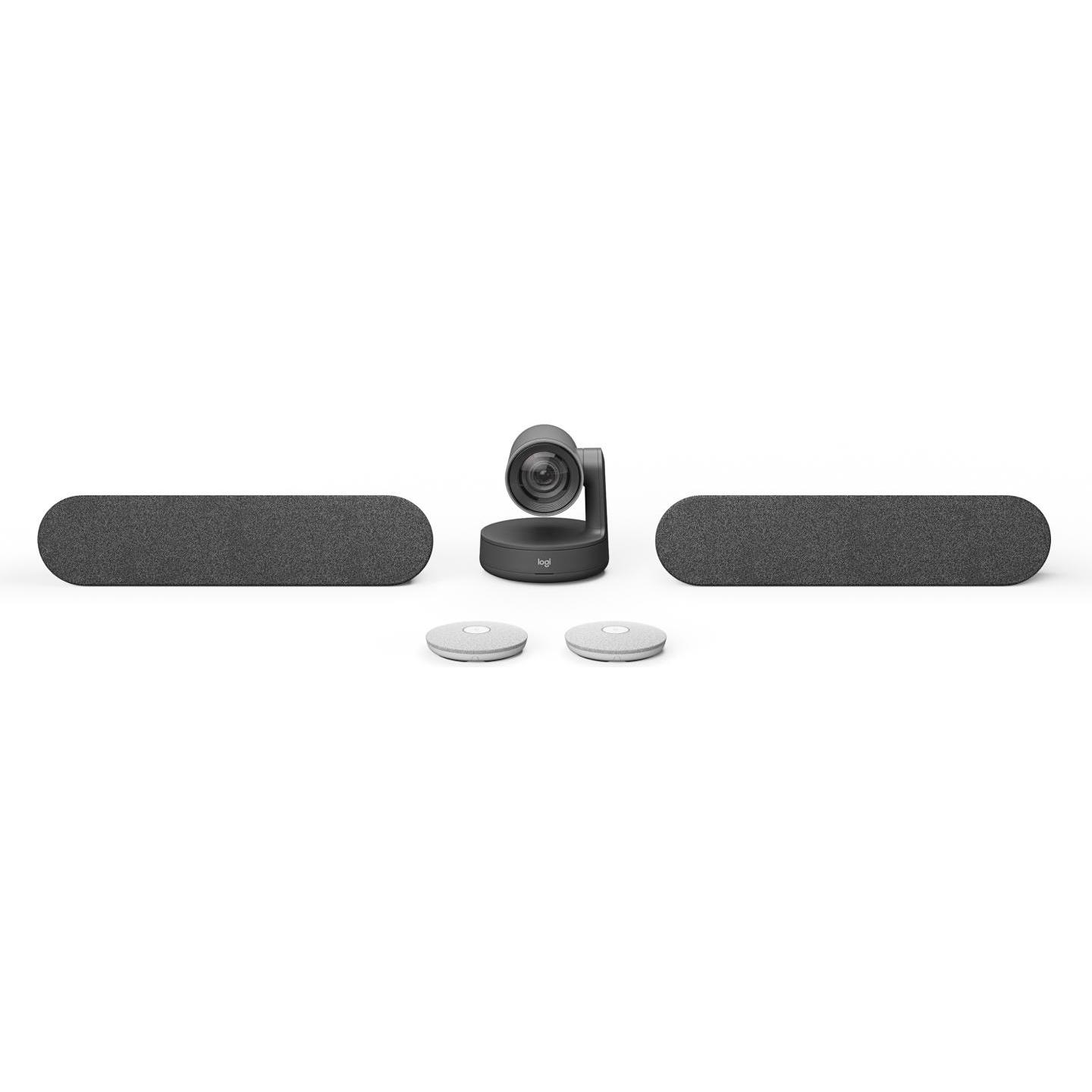 Logitech Rally Plus Ultra-HD ConferenceCam - WHITE MICPOD - EMEA29-953, Konferenzgerät, Weiss