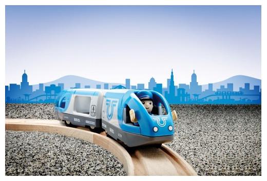Image du produit Brio Train de passagers bleu