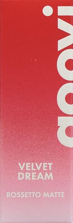 Immagine prodotto Goovi VELVET DREAM Rossetto 01 Nude Matt (01 Nudo opaco)