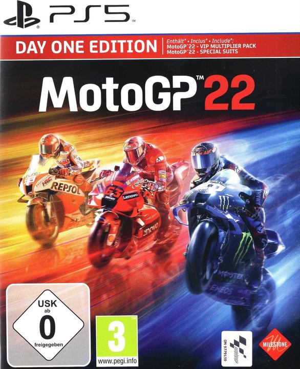 Produktbild Milestone MotoGP 22 Day One Edition (PS5) (PS5, DE, FR, IT)